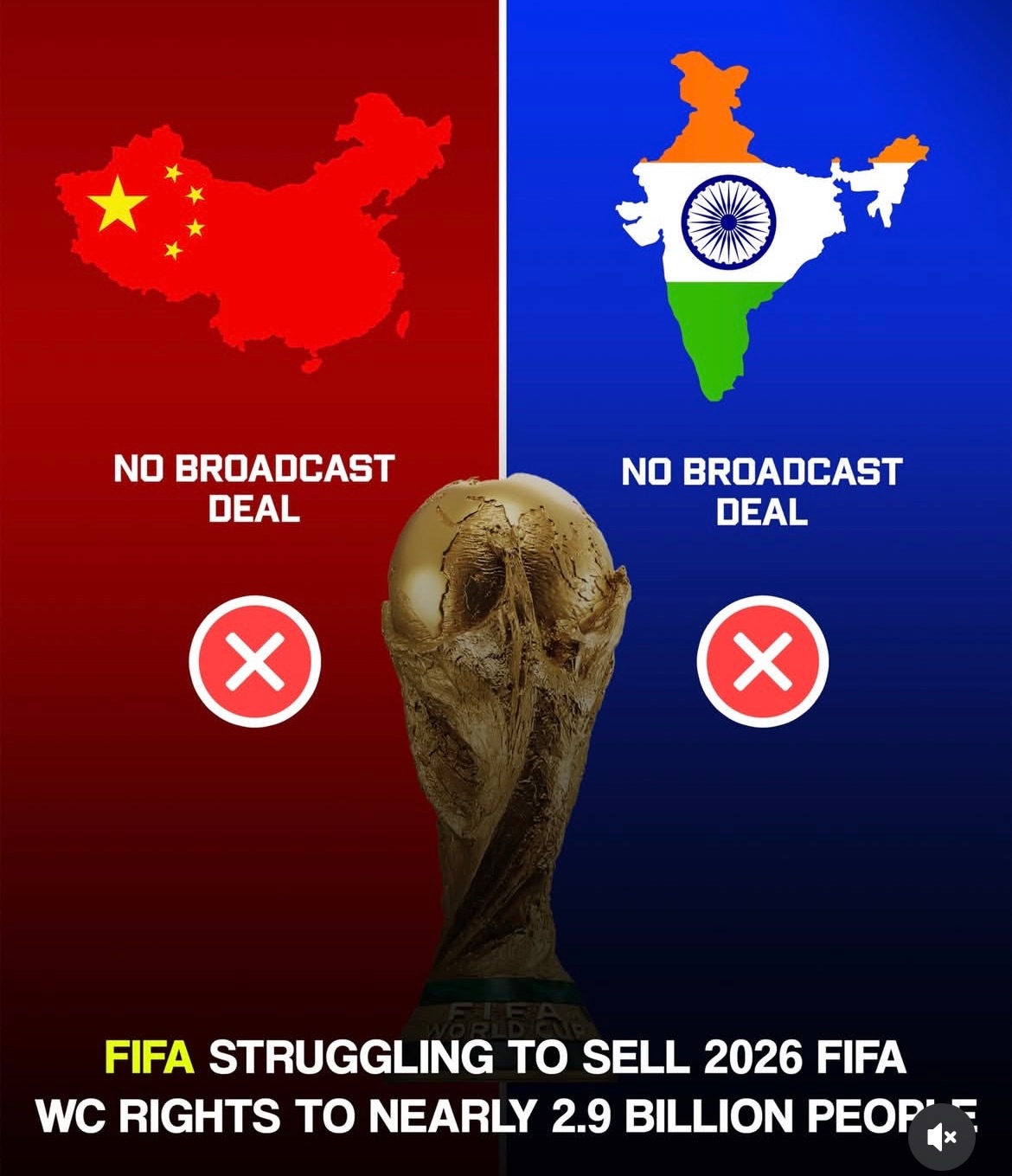 2026美加墨世界杯，国内转播权谈判仍悬而未决国际足联向央视开出的单届世界杯转播