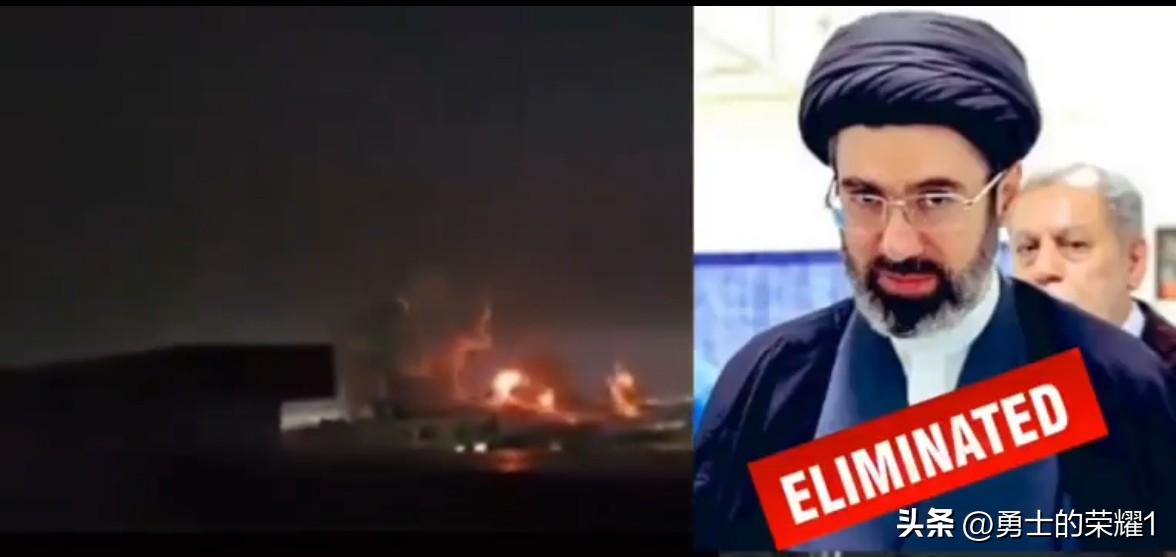 以色列国防部长卡茨：“哈梅内伊的儿子（他的接班人），穆杰塔巴・哈梅内伊，于昨天下