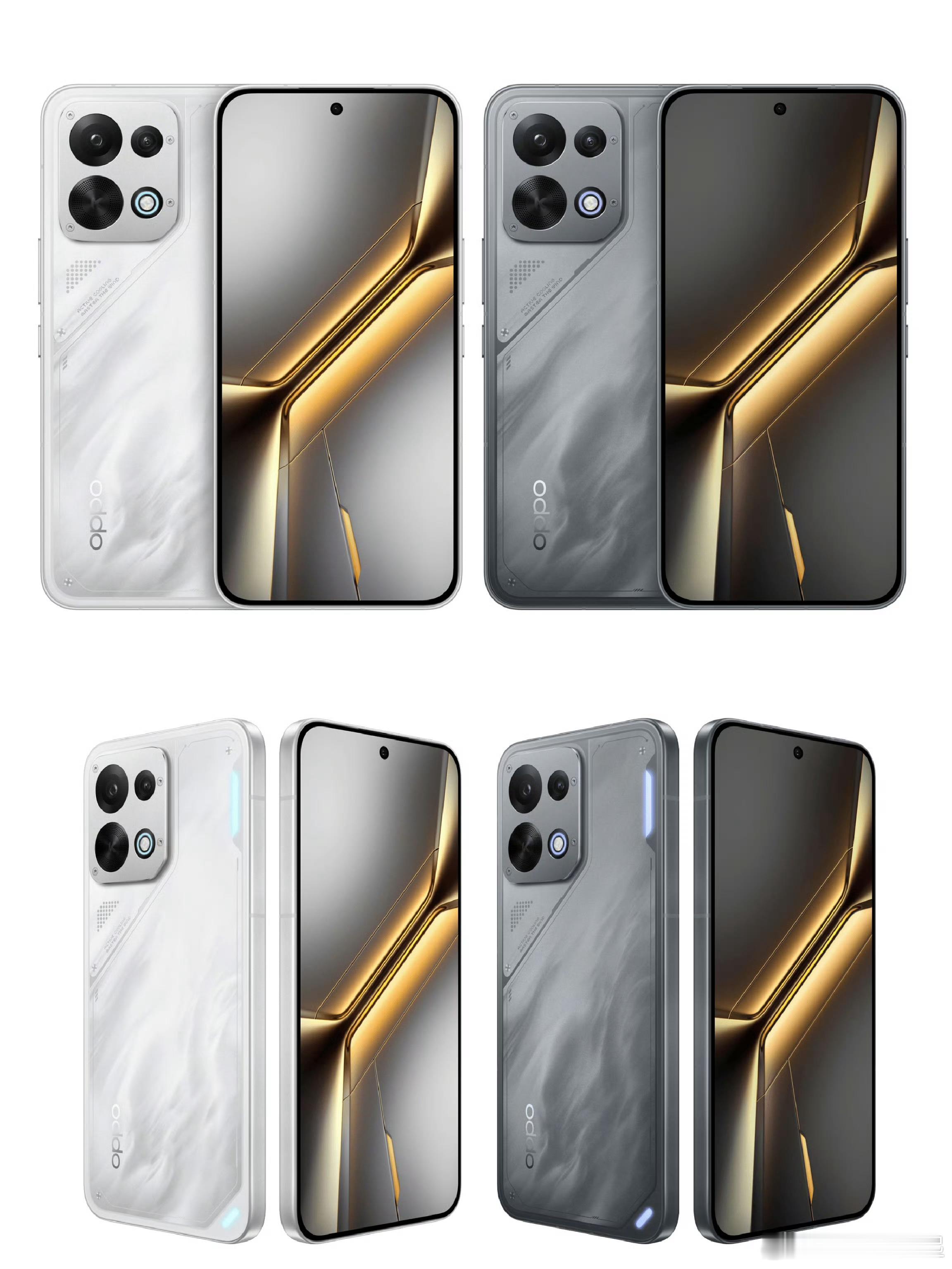 OPPO K15 快来了！依然是比较赛博朋克的设计，6.59" 1.5K LTP