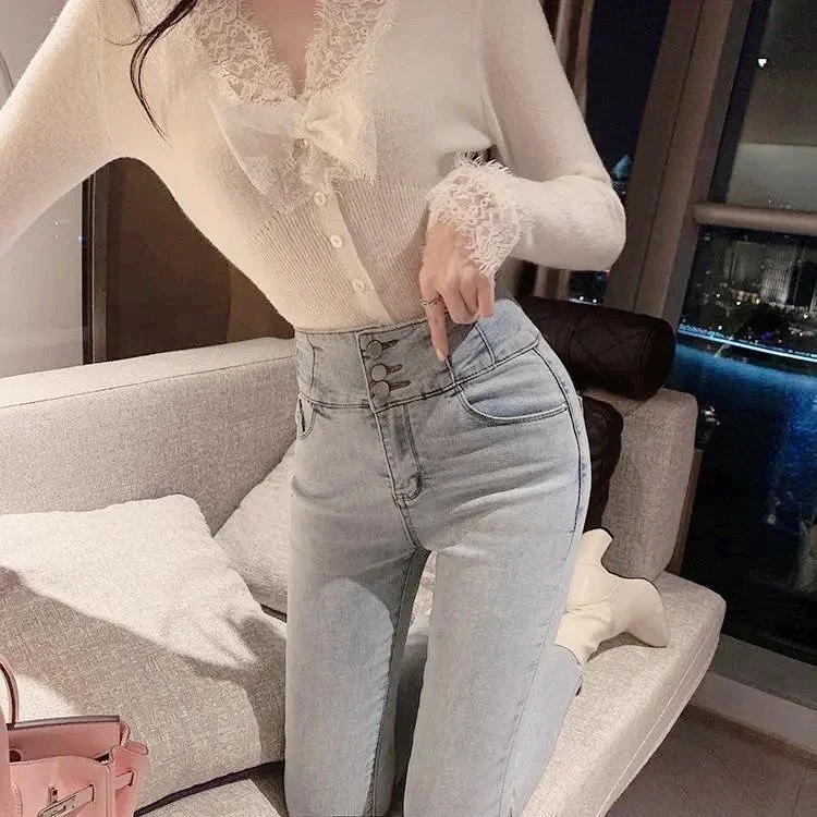 原地封神！这条牛仔裤让我秒变腿精本精🔥