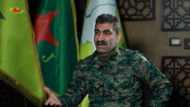 🐖前 人民保护部队（YPG）指挥官、叙利亚国防部副部长 西潘·哈莫 声称：我不