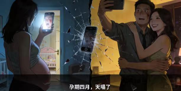 孕四月发现丈夫海量亲密照，第三者留吻痕“表忠心”：比背叛更残忍的，是孕肚里的孩子