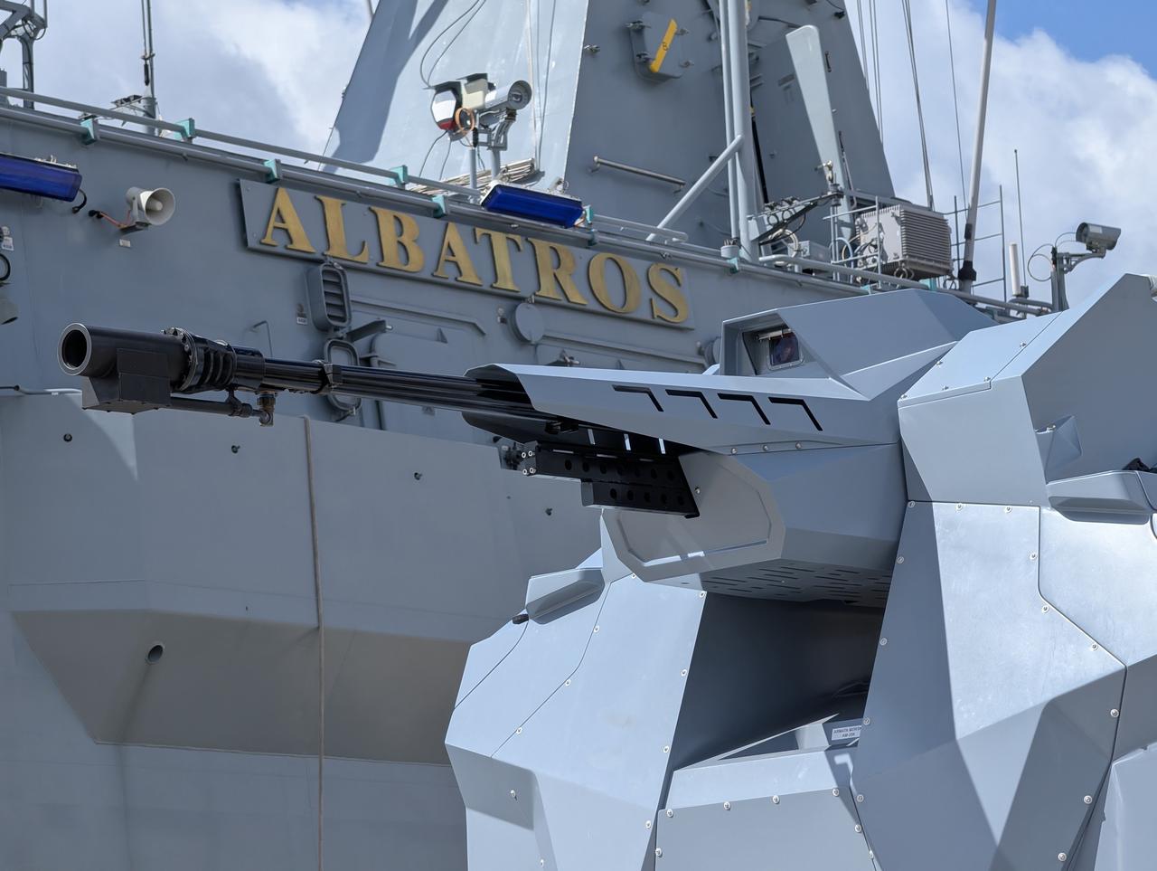 波兰现役扫雷舰ORP Albatros（602）上安装了最终的OSU-35K火炮