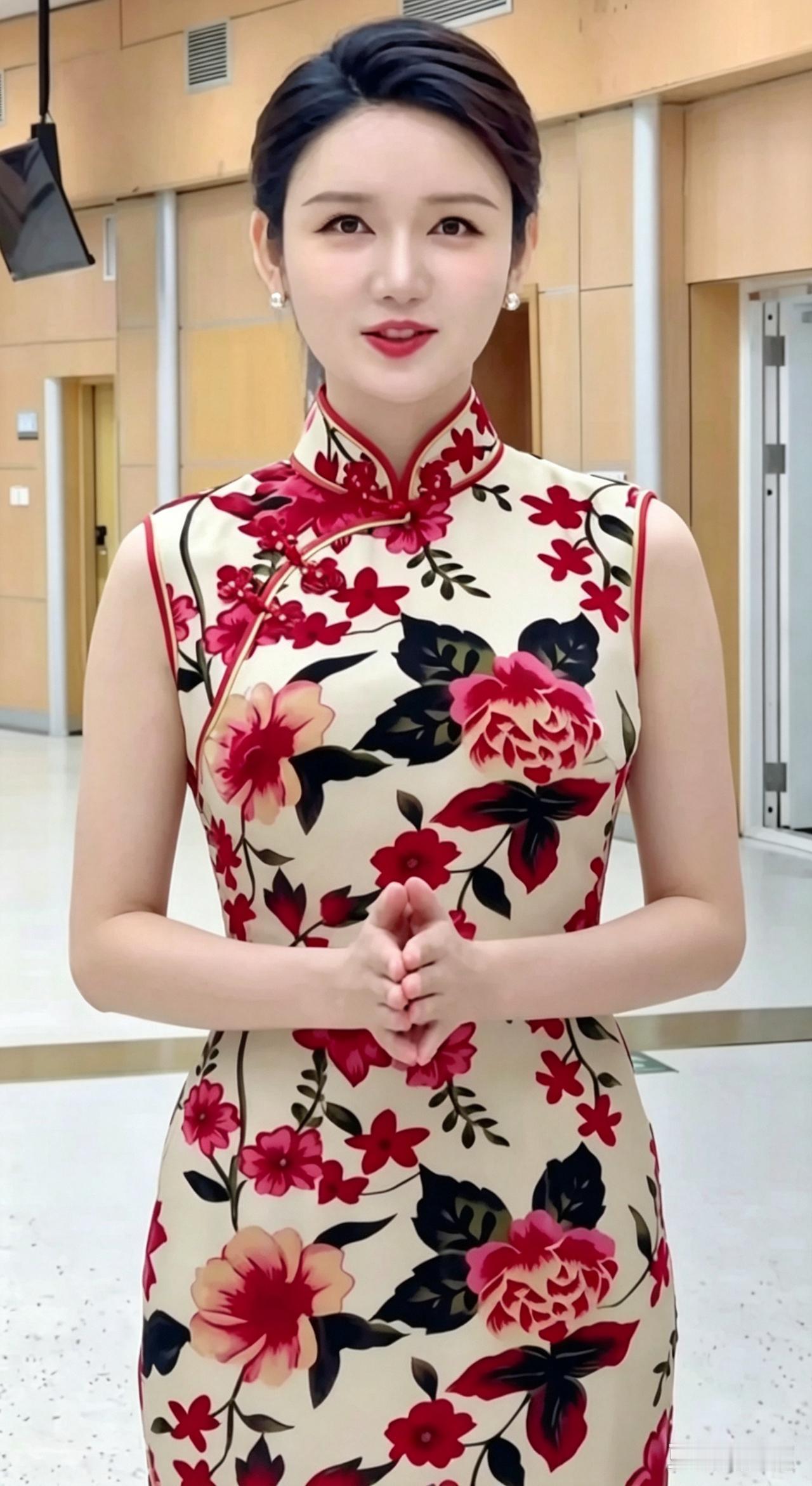 她是中央电视台综合频道美女主持人，她比刘心悦耐看，比马凡舒有才华，颜值与才华并存