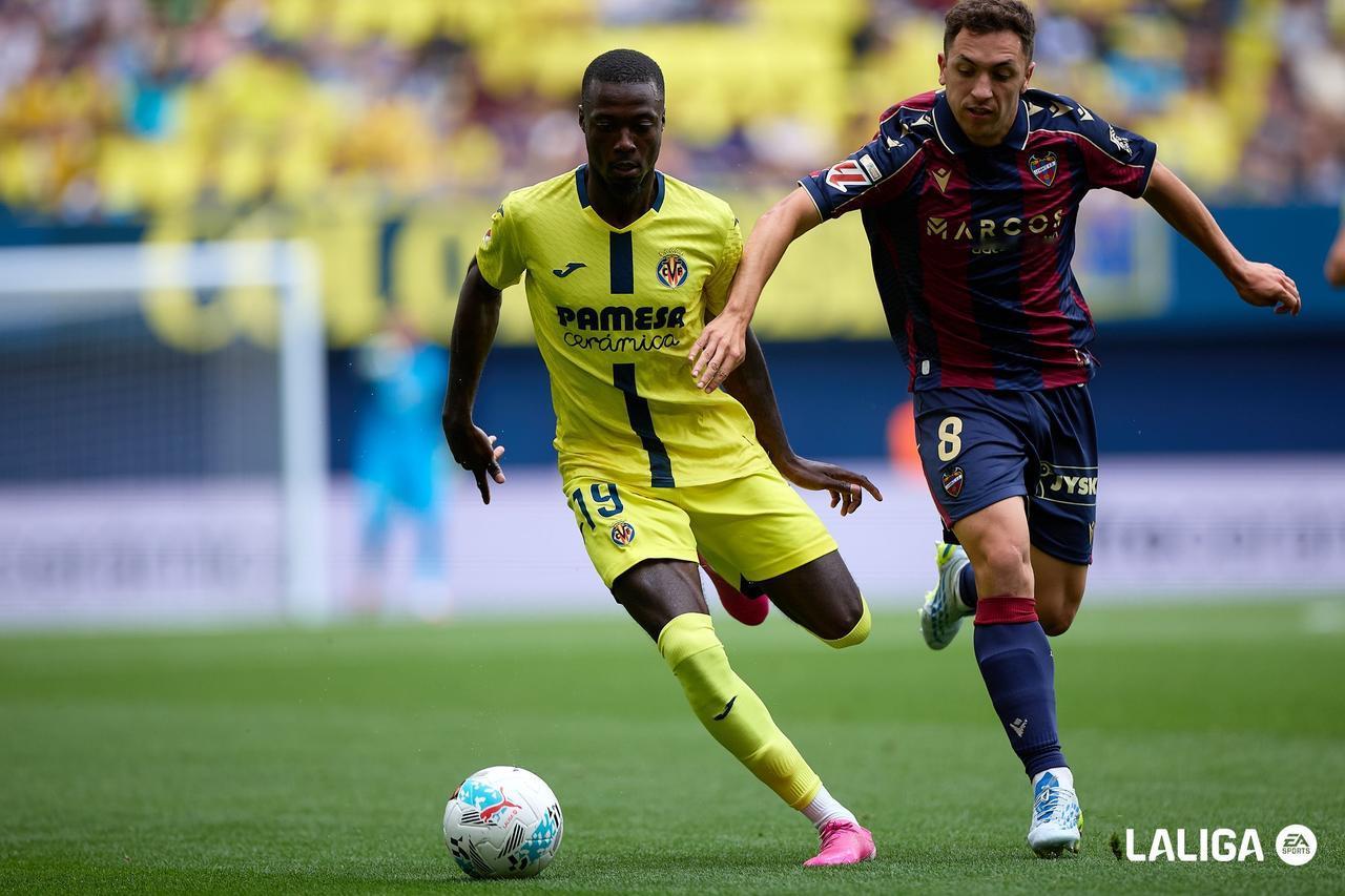 全场|比利亚雷亚尔 5-1 莱万特

⚽️38' 米卡塔泽小角度破门，1-0。