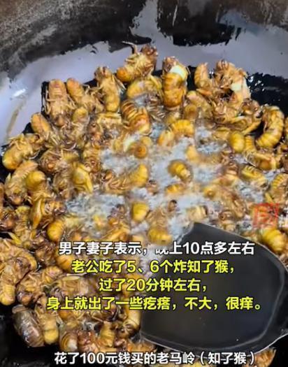 看你还敢不敢吃！2024年7月21日，河南洛阳一男子嘴馋了，就花100元买了袋知