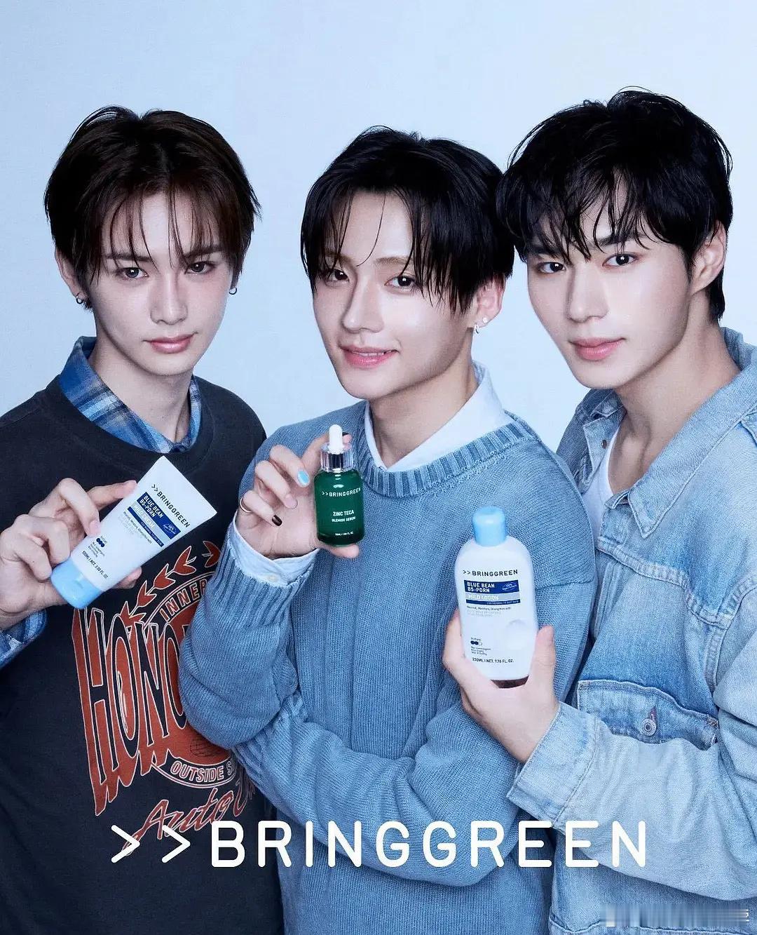 Bring Green 李相沅 周安信 金俊抒Olivingyoung杂志画报✨