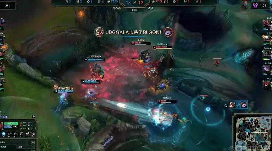 BLG不敌JDG 刚刚看比赛给我看麻了，BLG又被JDG让一追二翻盘之前不是连续