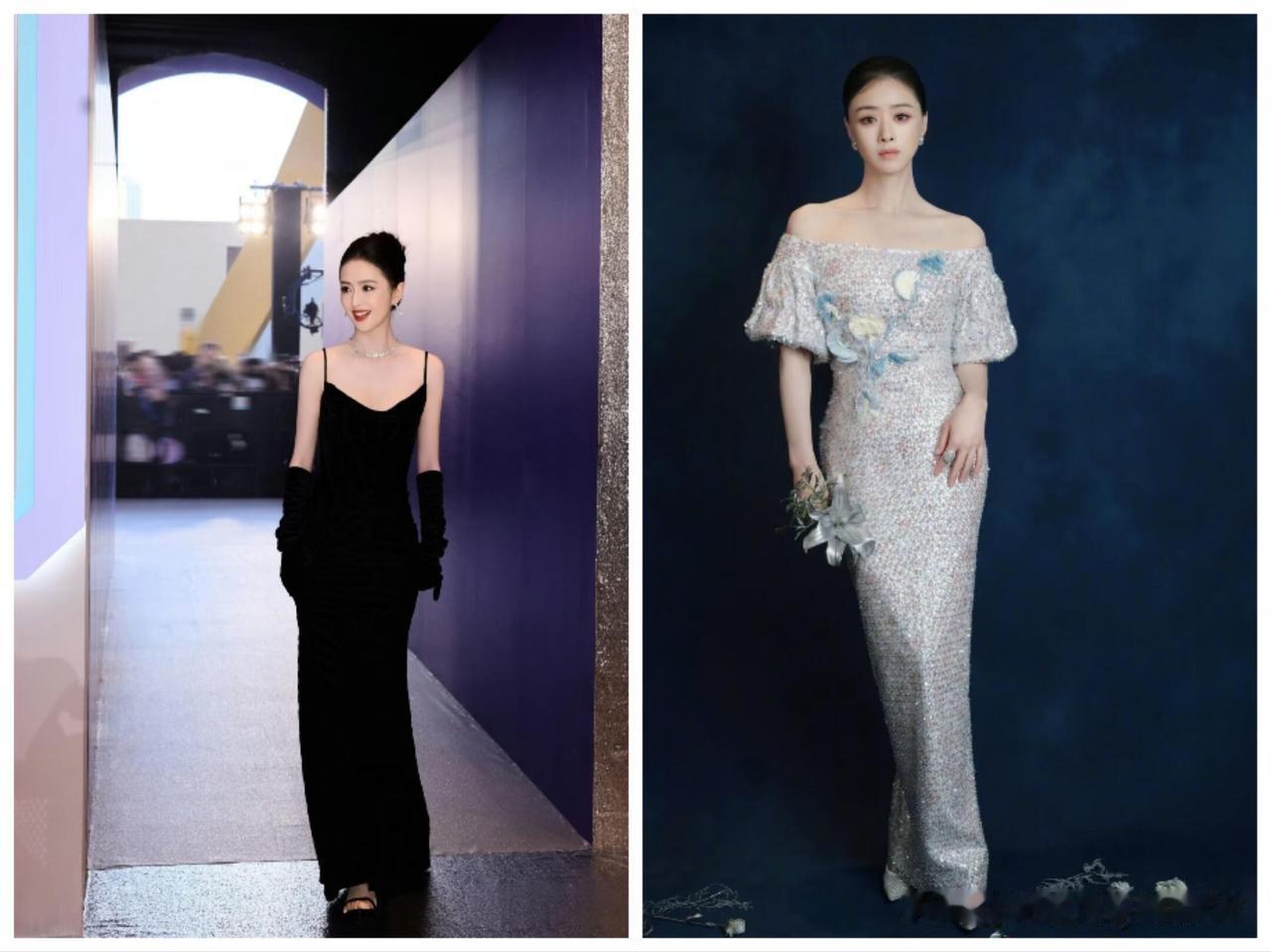 两位80后女演员，第一眼看过去，佟丽娅的颜值高，比蒋欣耐看一点，佟丽娅是小家碧玉