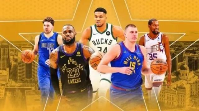 字母哥力压詹姆斯成为票王！

NBA全明星第一轮投票出了！

西部首发:

詹姆