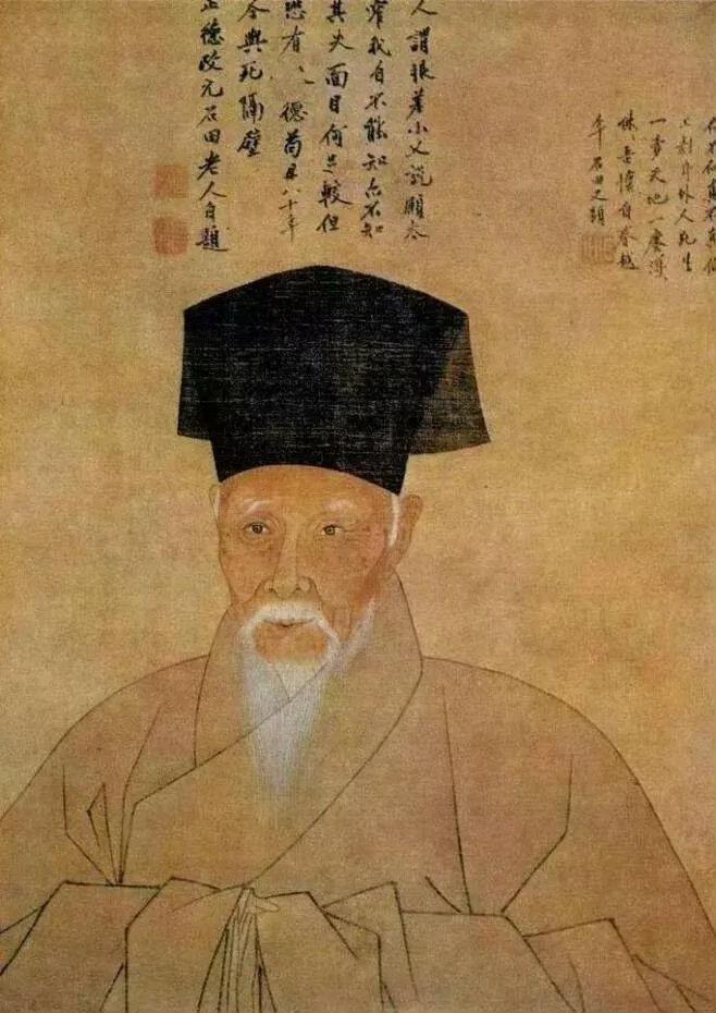 明 沈周 花鸟画。沈周（1427—1509），字启南，号石田、白石翁、玉田生、有