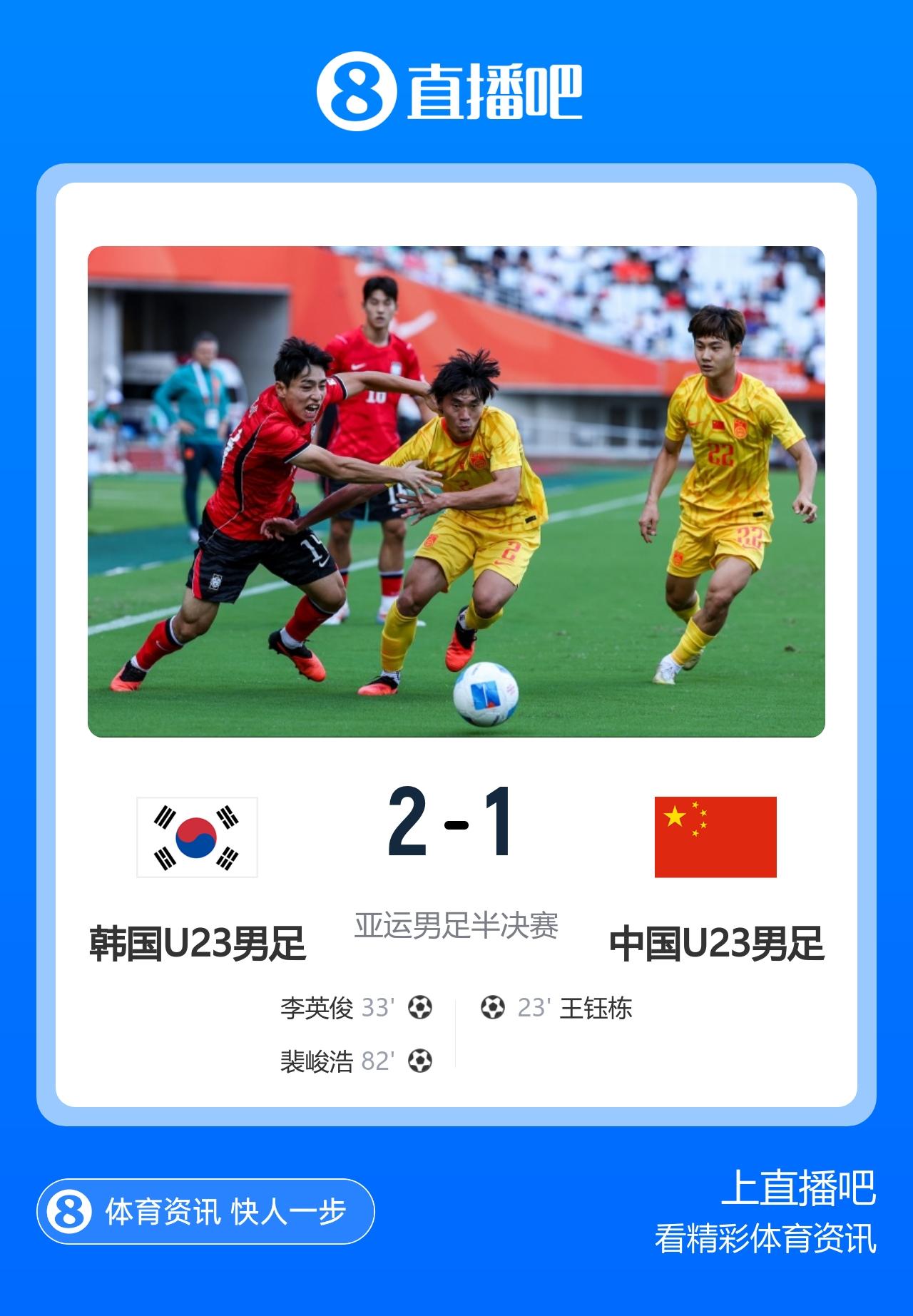 U23国足输了！有一点不吐不快，首先为什么要上徐彬？上一场依木兰踢的那么好，为什