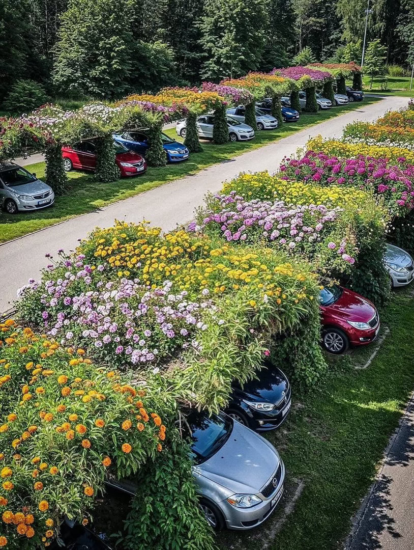 🌸 Car park 