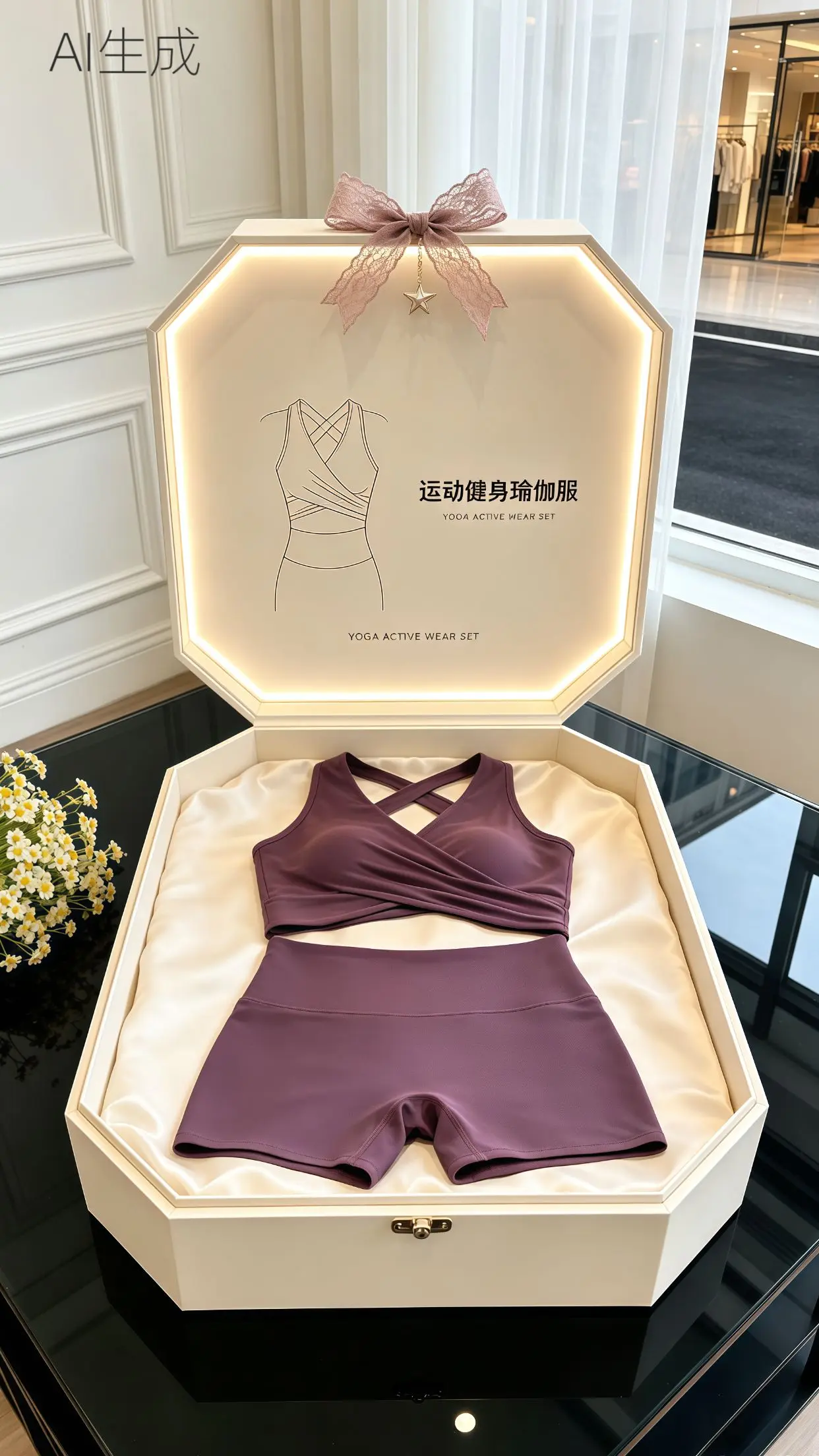瑜伽 一起瑜伽一起变美 瑜伽服健身服