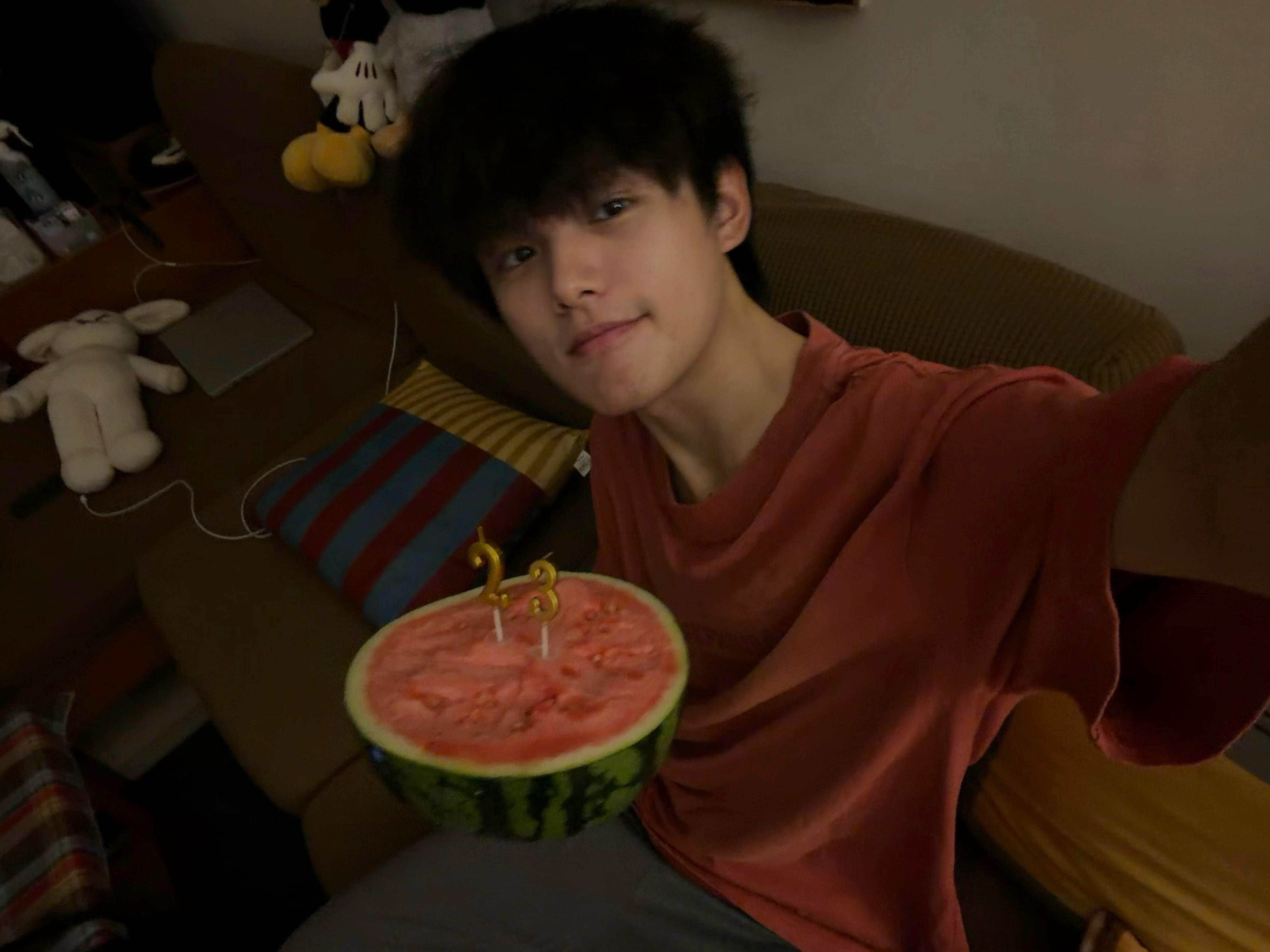 很特别的生日蛋糕🍉（其实是没想着买 