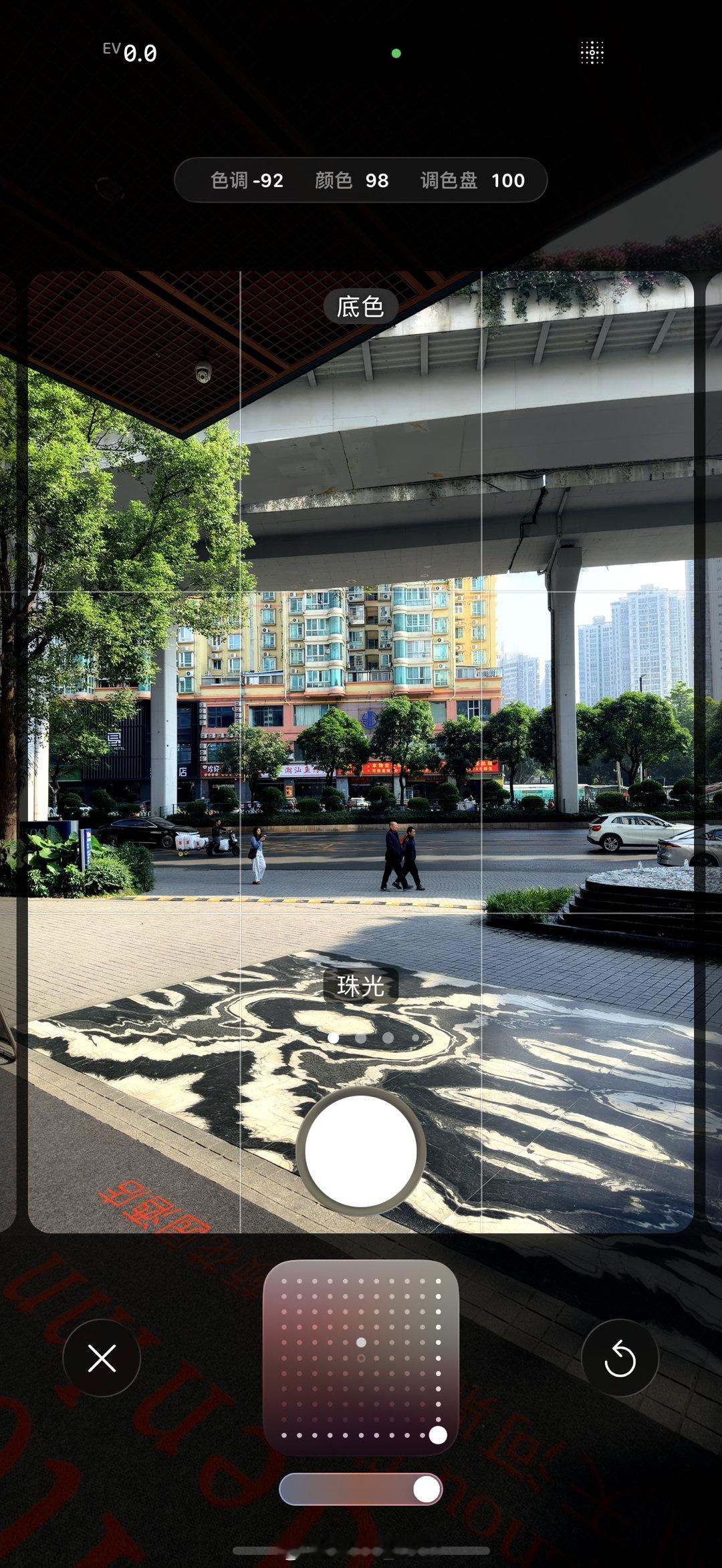 iPhone调色盘这样设置更好用 真的很好用！谁懂了每个滤镜都会根据取景框的场景