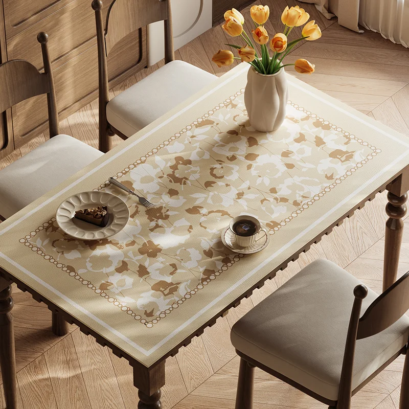 ✨ ‌维雪华桌布‌，自带「轻奢油画感」