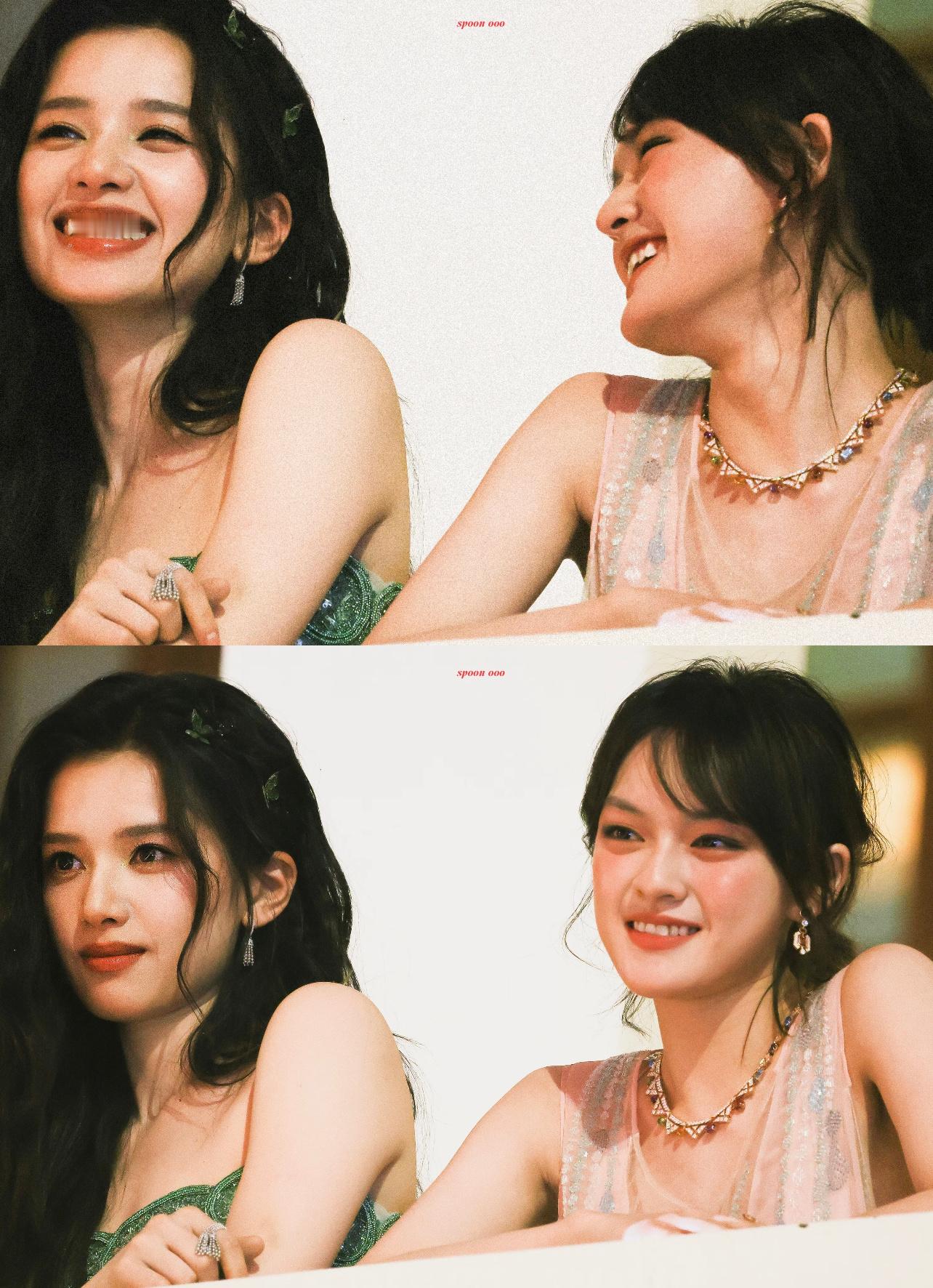 文淇张婧仪互动 文淇张婧仪互动看得我嘴角疯狂上扬，小张同学小陈同学什么时候合作 