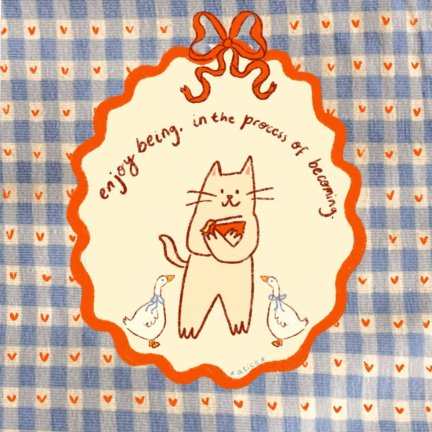 盛夏壁纸大放送动漫仲夏狂欢季插画师分享｜Alice williams——🐱治愈