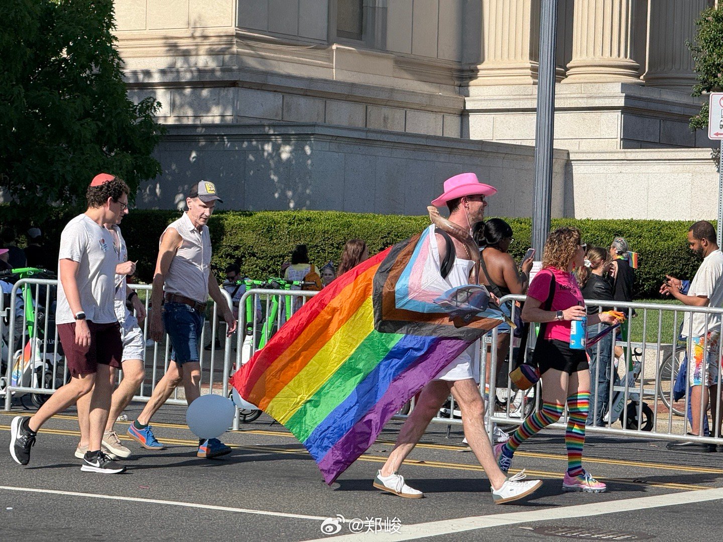 Happy Pride 2025!Pride parade in DC. ​​​
