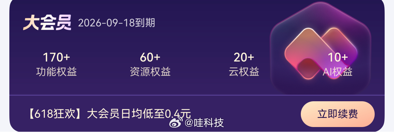 背刺6.78亿用户WPS吃相有点难看 WPS一直吃像很难看，就会员推出了多个版本