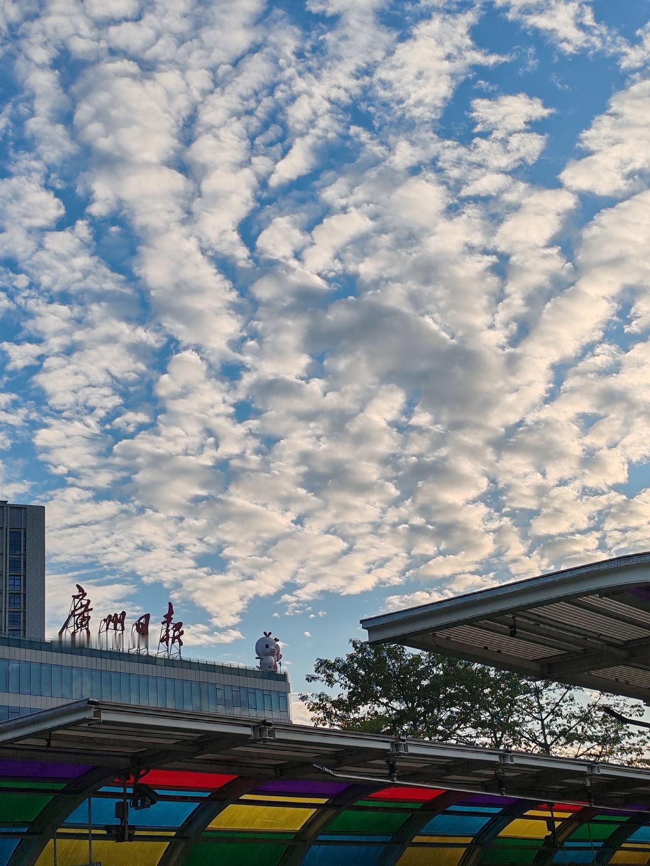 分享一张相册里随手拍的天空