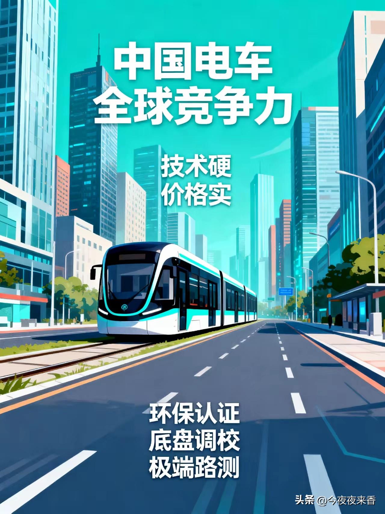 海外网友：我现在明白为什么中国电车在欧洲卖疯了，因为中国电车有一个秘密武器。
 