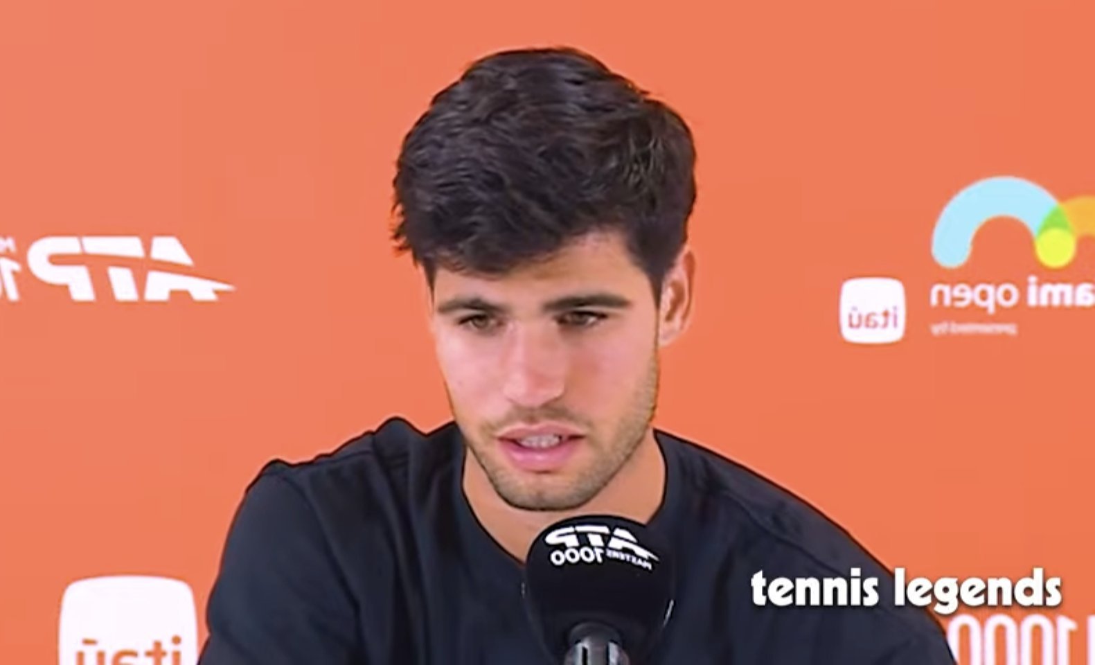 阿尔卡拉斯无缘迈阿密16强 阿尔卡拉斯阿尔卡拉斯 在赛后新闻发布会上谈到了自己下