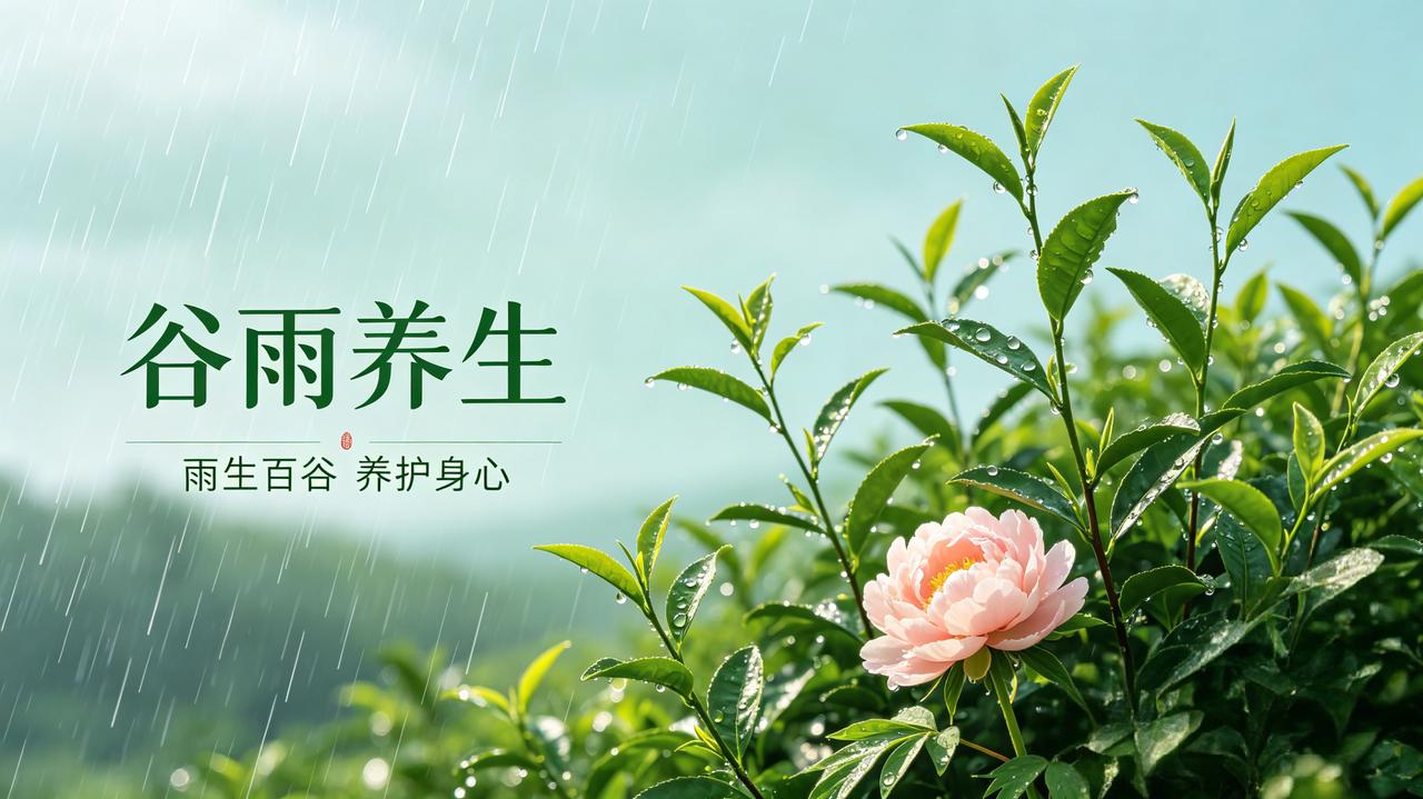 谷雨养生：健脾祛湿，柔肝护阳
 
谷雨是春季最后一个节气，此时降雨充沛、空气湿润