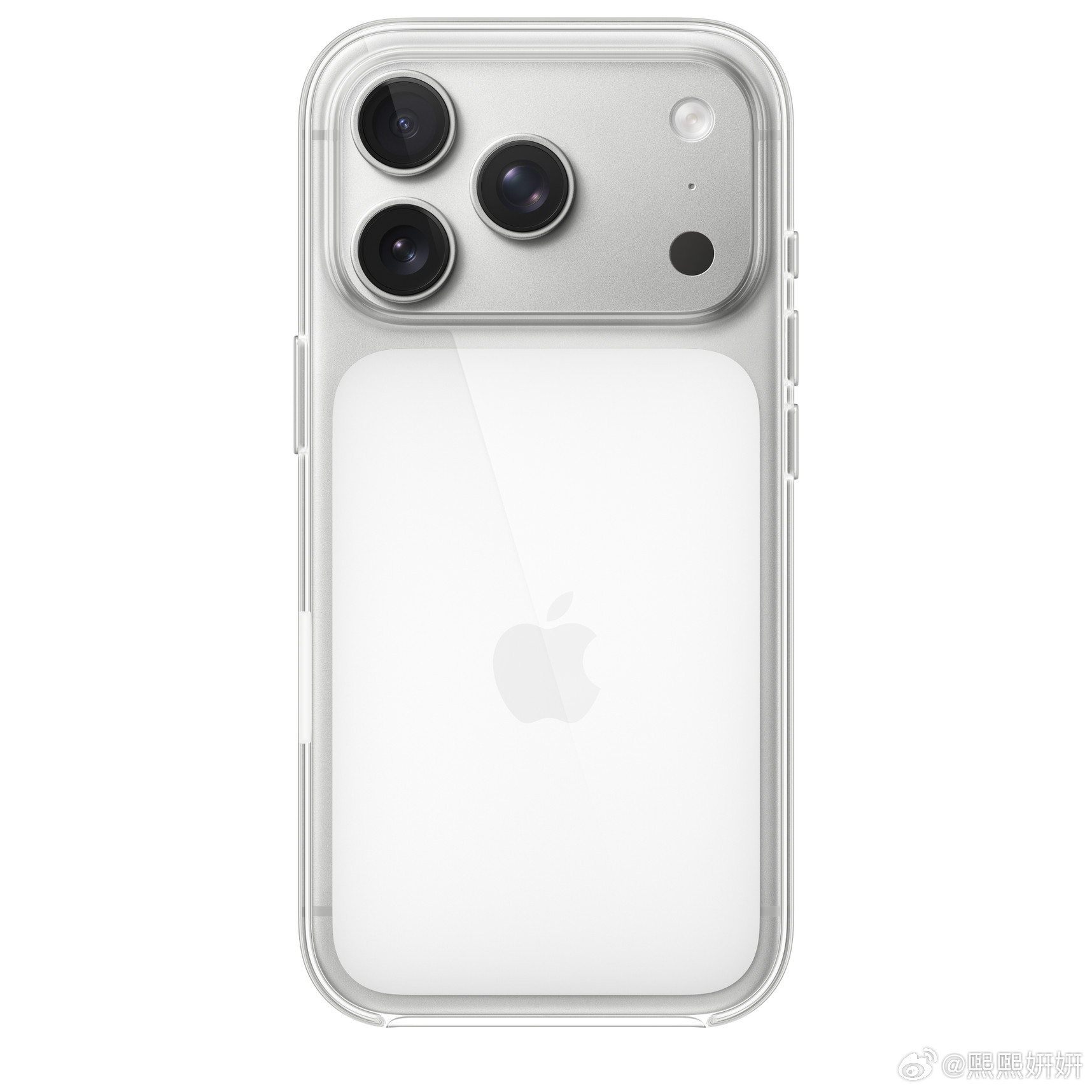 给Apple提一个小建议：MagSafe透明保护壳做成全透明或者添加上与机身颜色