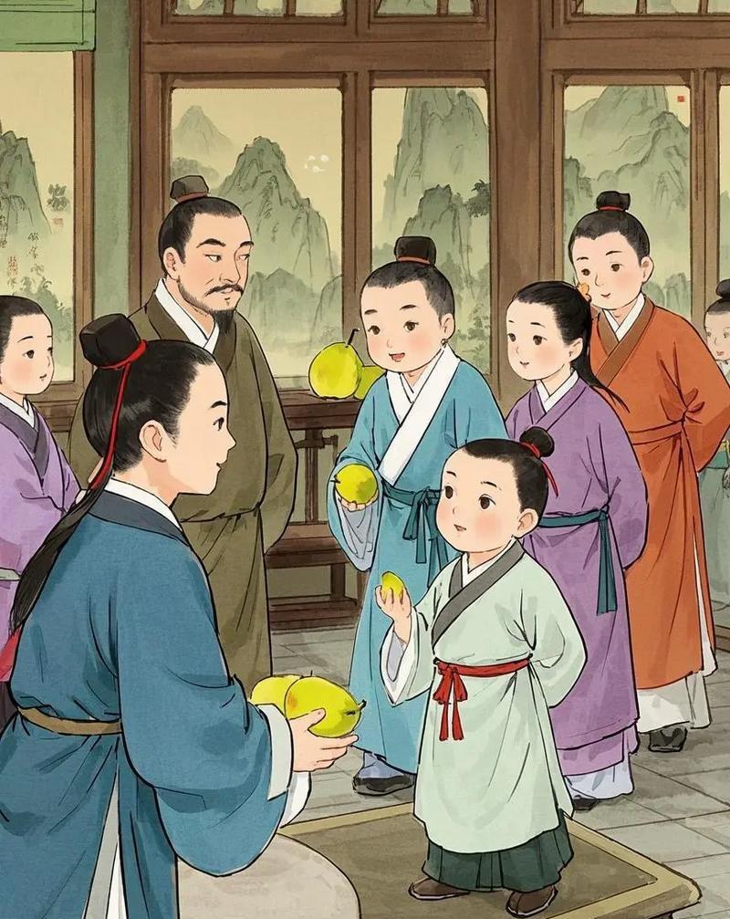小时候我们都被教育，孔融四岁让梨，是懂礼貌、知谦让的千古典范。
长大翻完正史才惊