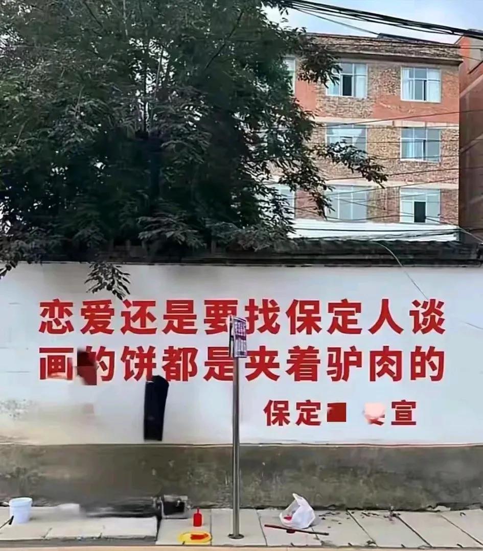 不得不服高手在民间呀，群众的智慧简直爆棚了！
保定市不愧为驴肉火烧之乡，宣传口号
