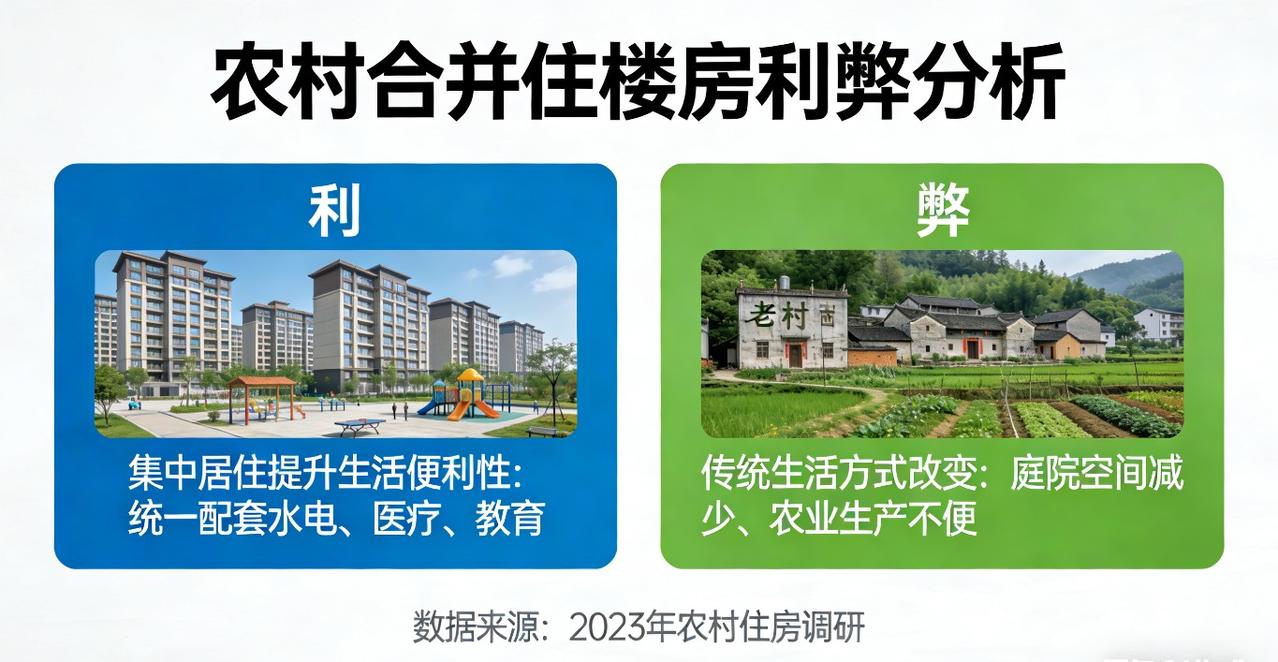 农村合并住楼房是好事吗