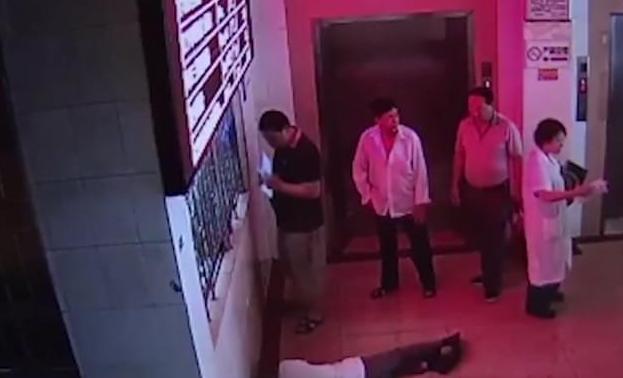 2024 年 9 月，湖南衡阳59 岁退伍老兵在医院缴费大厅突然晕倒，整整 75