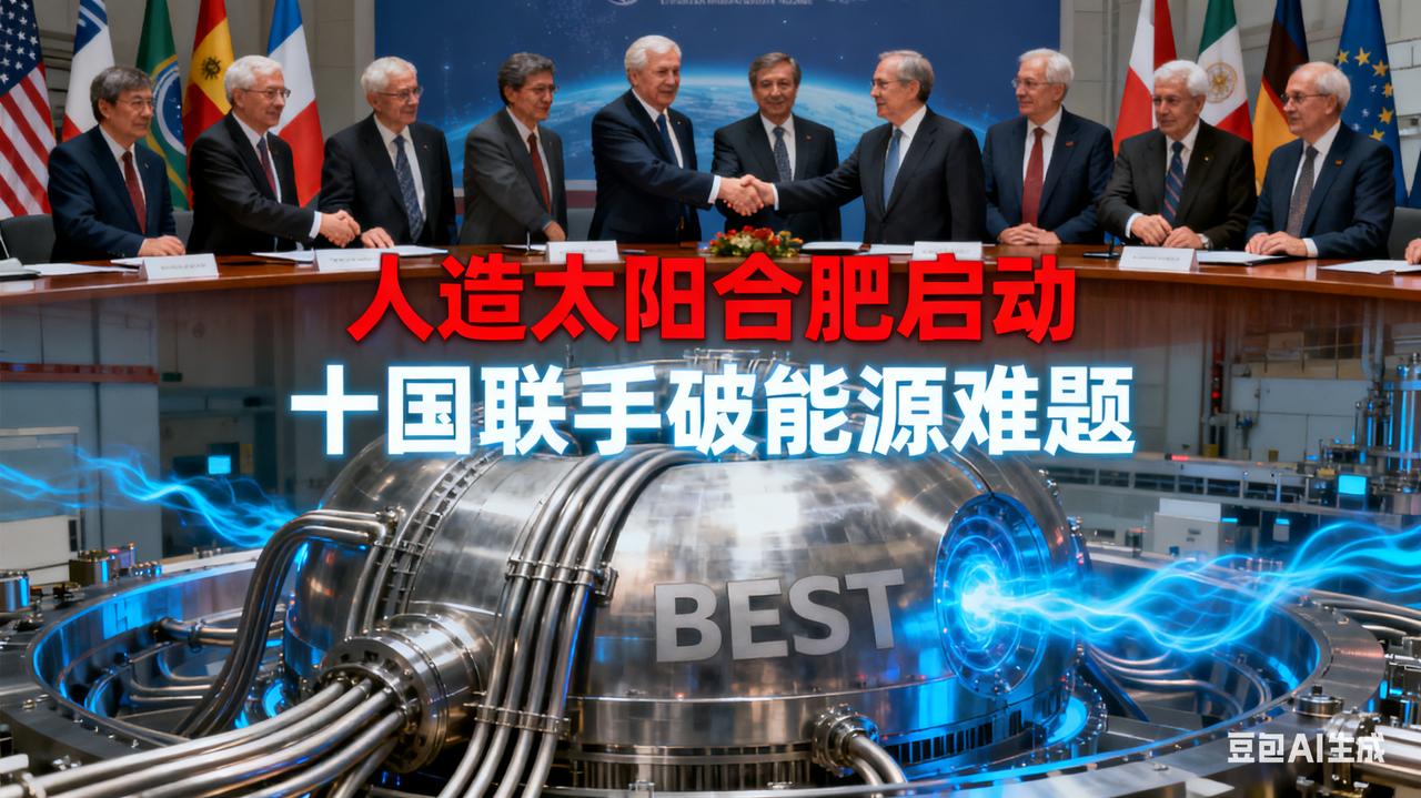合肥点燃"人造太阳"！十国科学家联手，人类能源革命要来了？
 
前一秒还在各自为