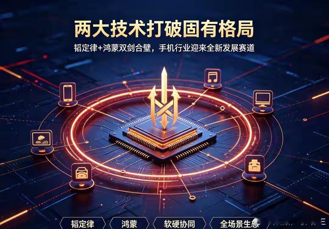 两大技术打破固有格局！韬定律+鸿蒙双剑合璧 