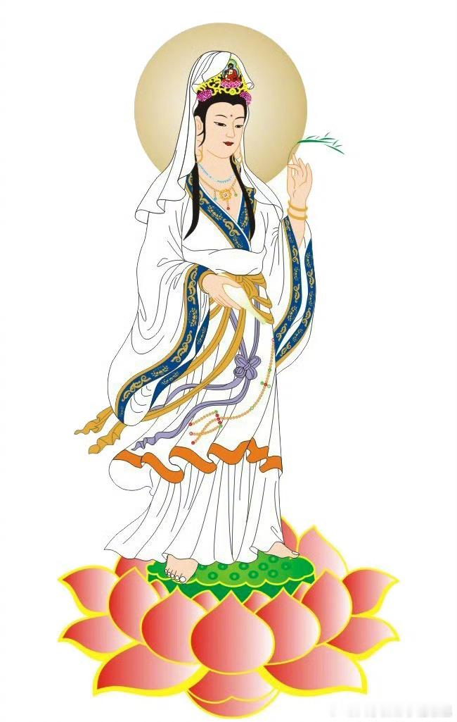 观音赐福，见者接福。 ​​​