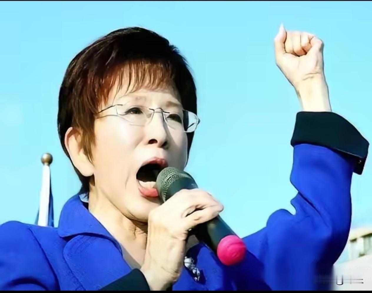 洪秀柱现场喊出“推翻统治”，岛内舆论炸锅！

近日，中国国民党前主席洪秀柱在一次