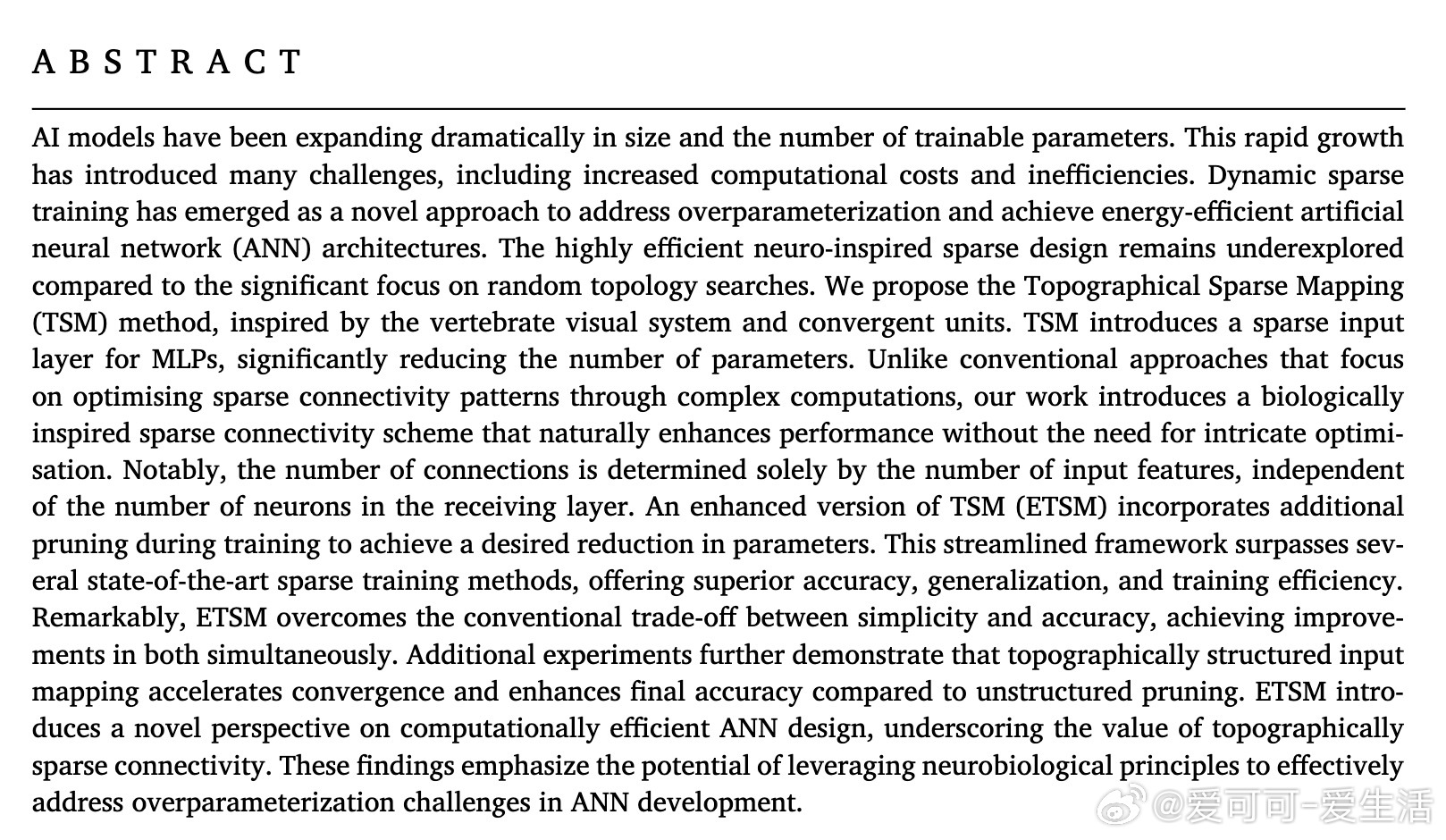 [LG]《Topographical sparse mapping: A neu