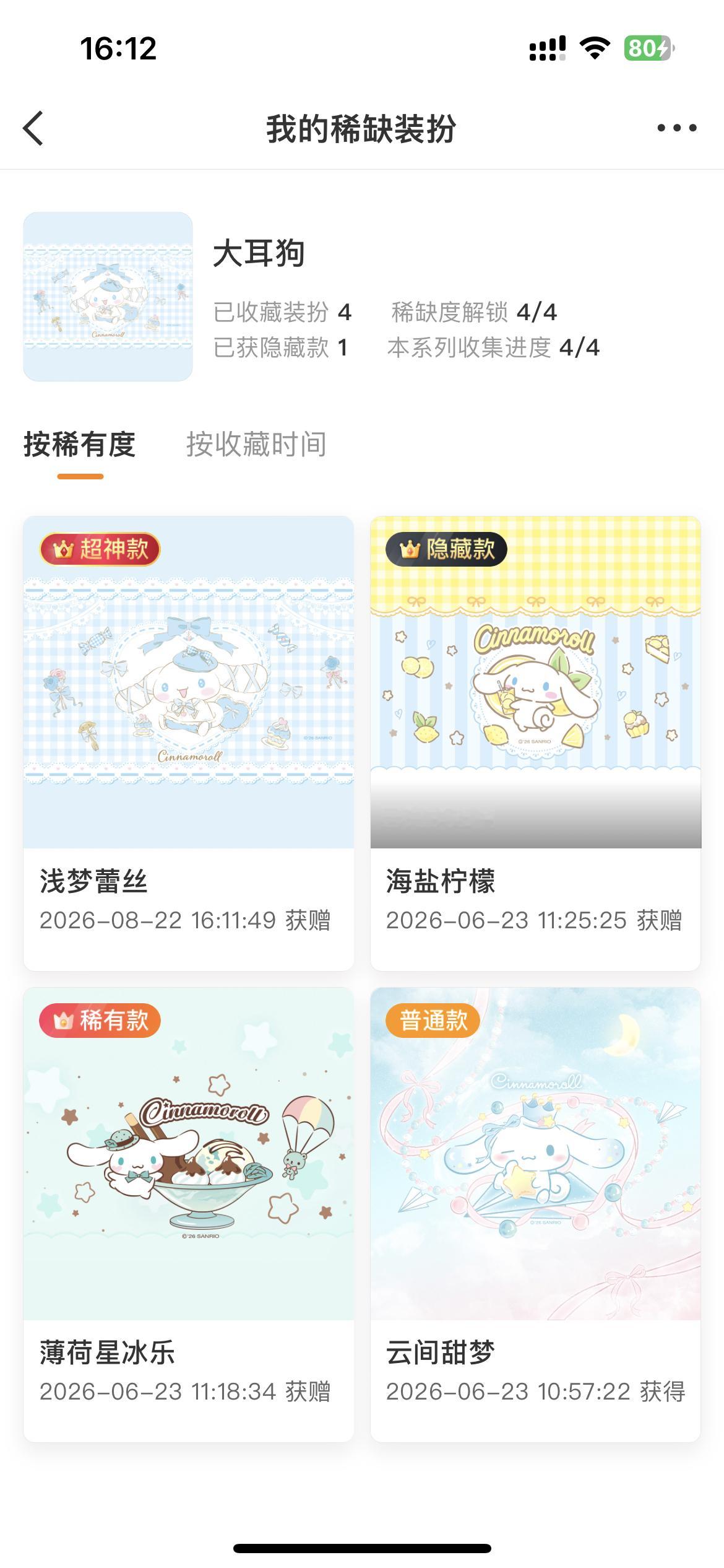 大耳狗全收集了严肃等待饱呗的大耳狗蕾丝 