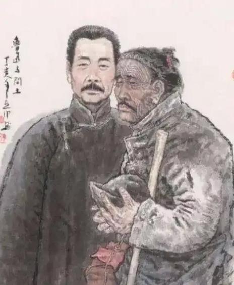 1936年，与鲁迅分别15年的闰土病逝，57岁。没有人知道，他死后20年，他孙子