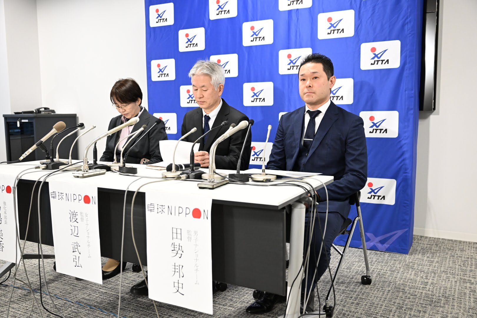 #伊藤美诚无缘巴黎奥运# 日本乒协最终确认巴黎奥运名单如下： 【女队】早田希娜、