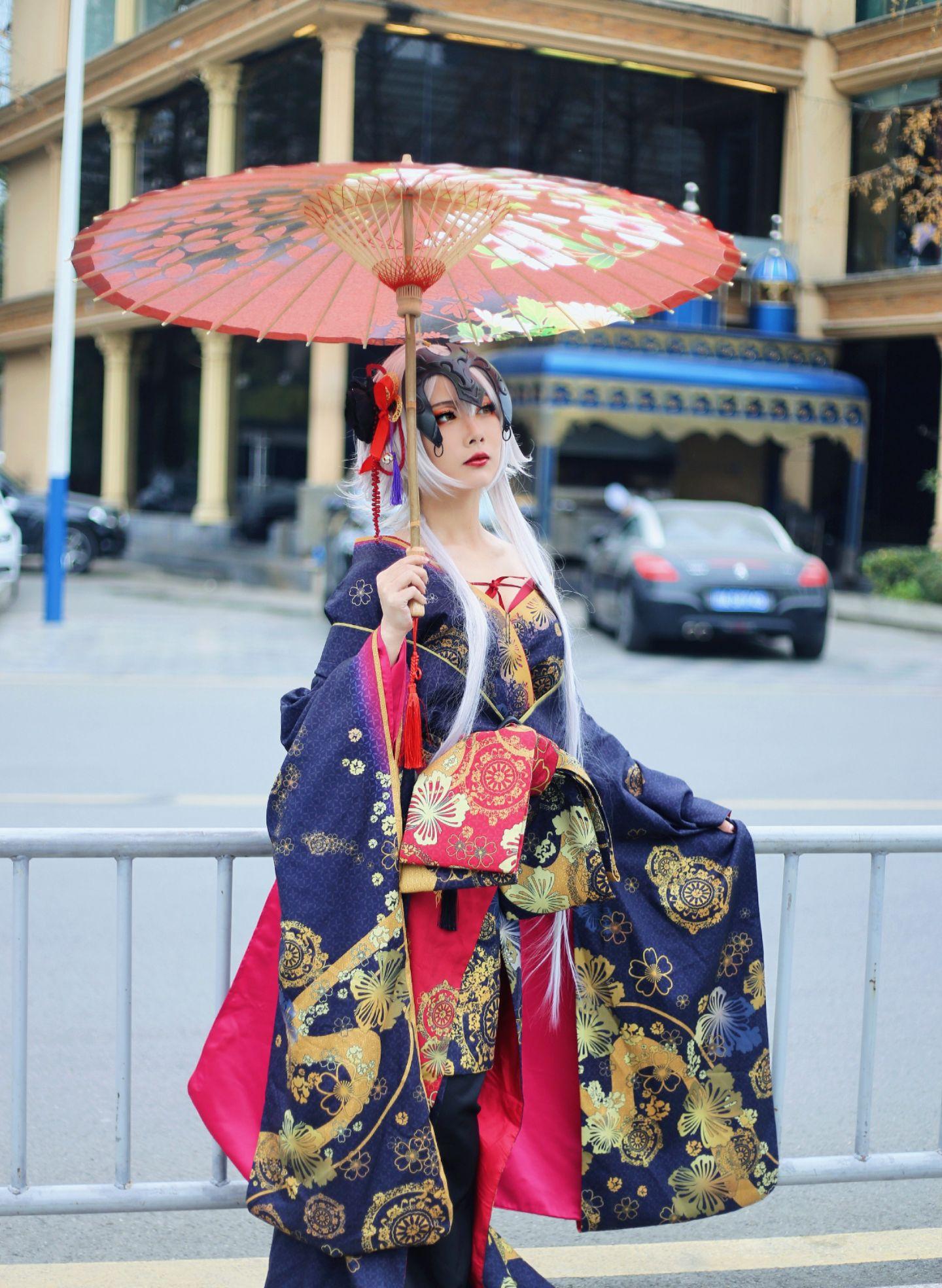 黑贞德花魁cos返图