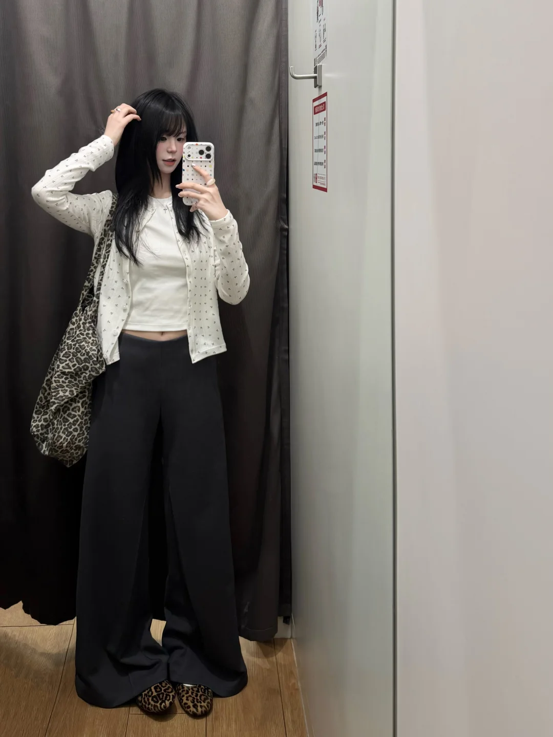 优衣库早春爆改bm！🌸碎花开衫好韩好春天