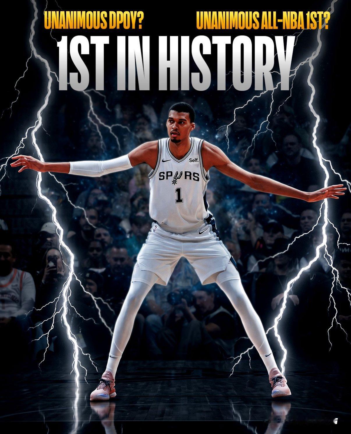 未来谁能跟文班亚马竞争DPOY？
NBA官方宣布文班亚马当选本赛季的最佳防守球员