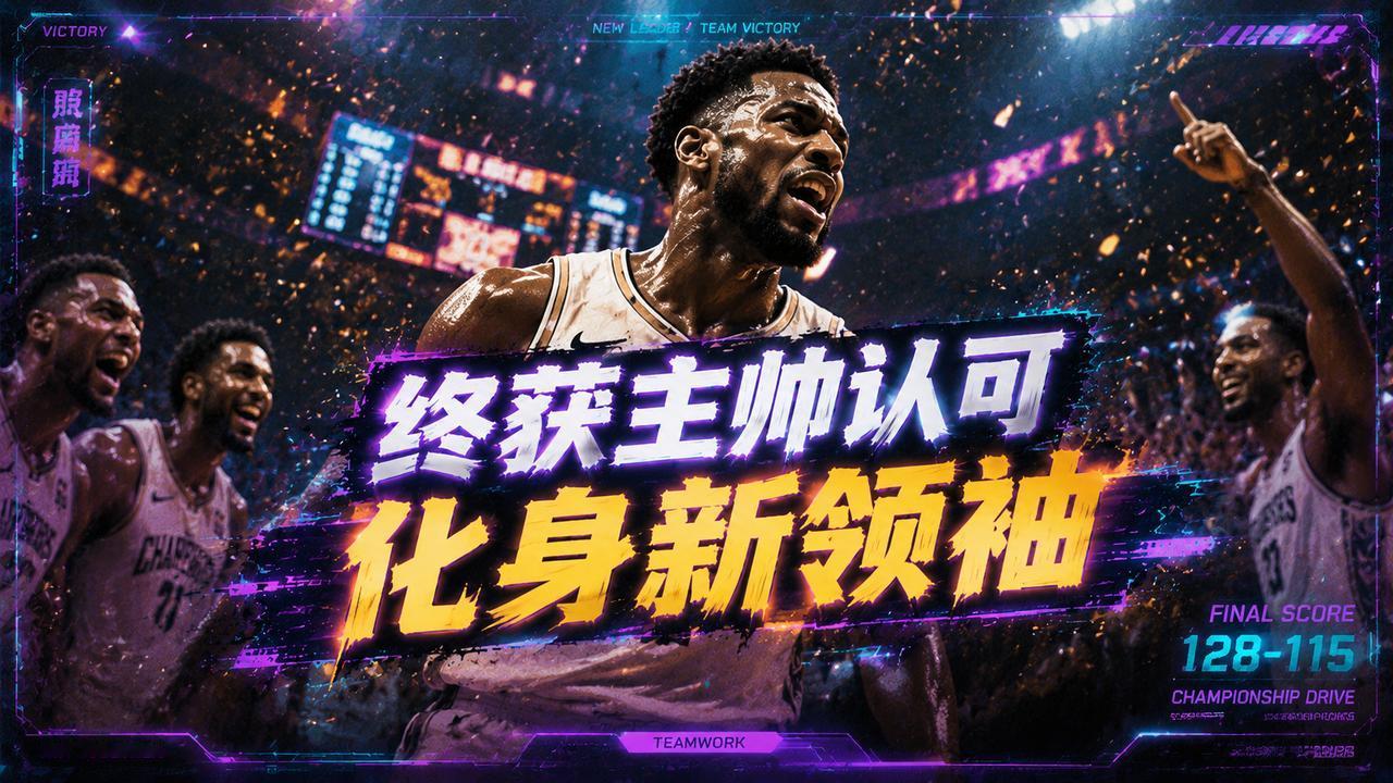 布劳恩竟然获得了主帅的认可，认可他是一名合格的领袖，同时还理解他的心情！就在前几