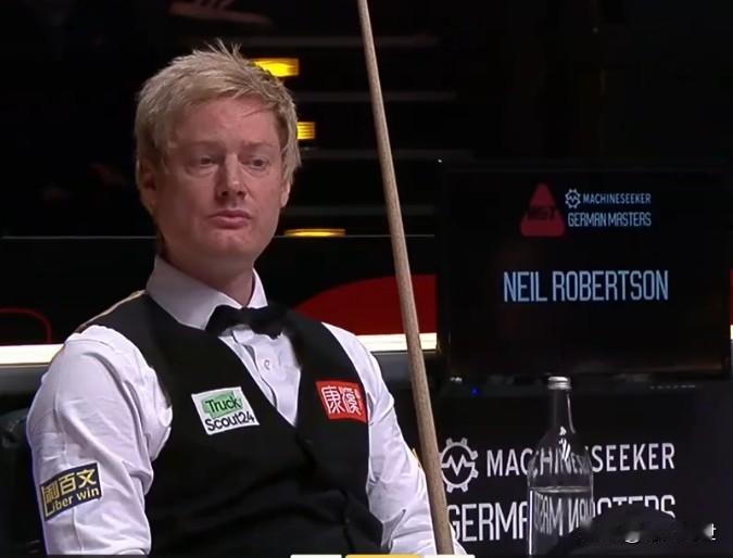 惊悚的巅峰状态！让墨尔本机器也有点囧了。
2026斯诺克德国大师赛，尼尔•罗伯逊