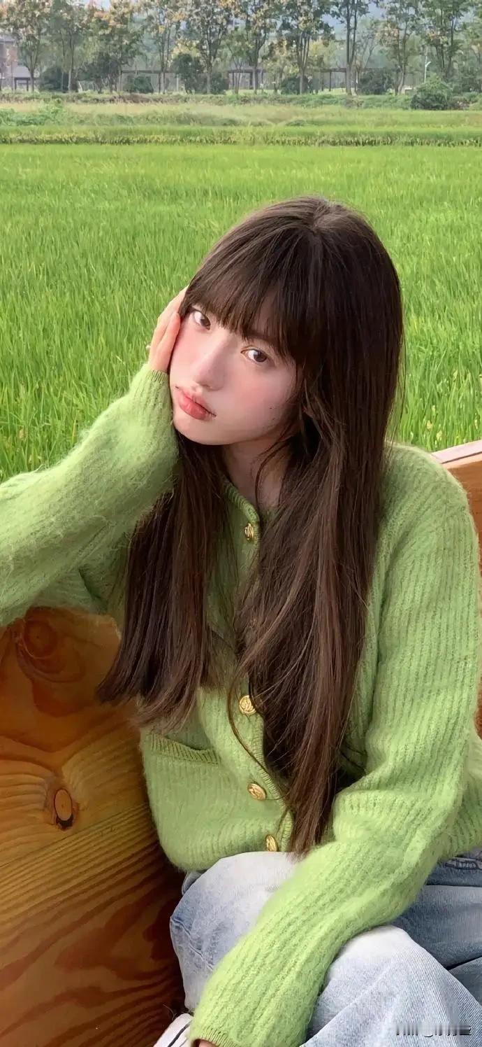 在绿意盎然的田野中，感受自然的宁静与美好。