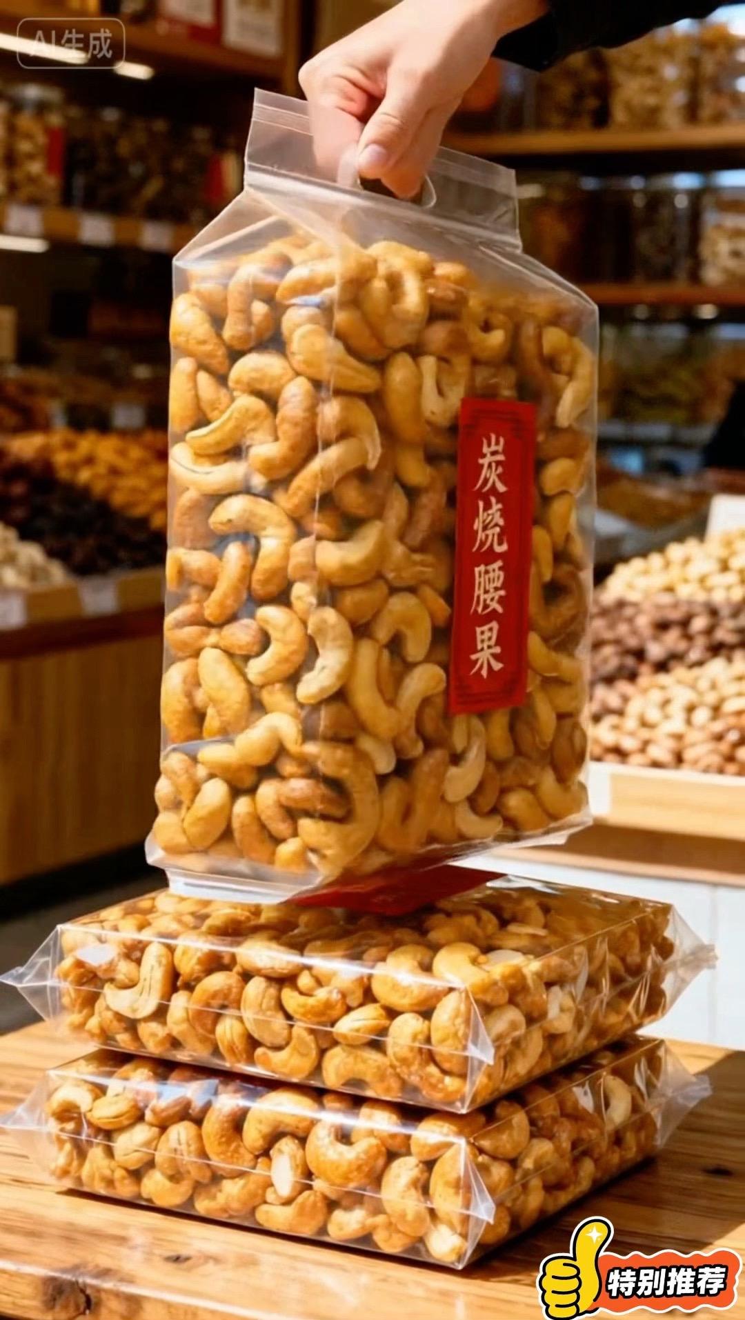 香酥炭烧腰果一斤装