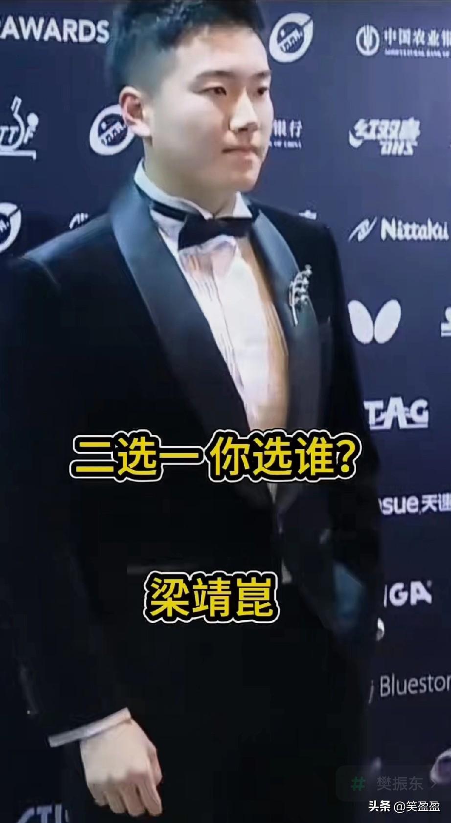 梁靖崑，樊振东
二选一你选谁？